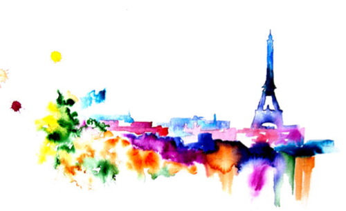 500x306 Color + Design Blog Colorful Watercolor Art By Elena Romanova By