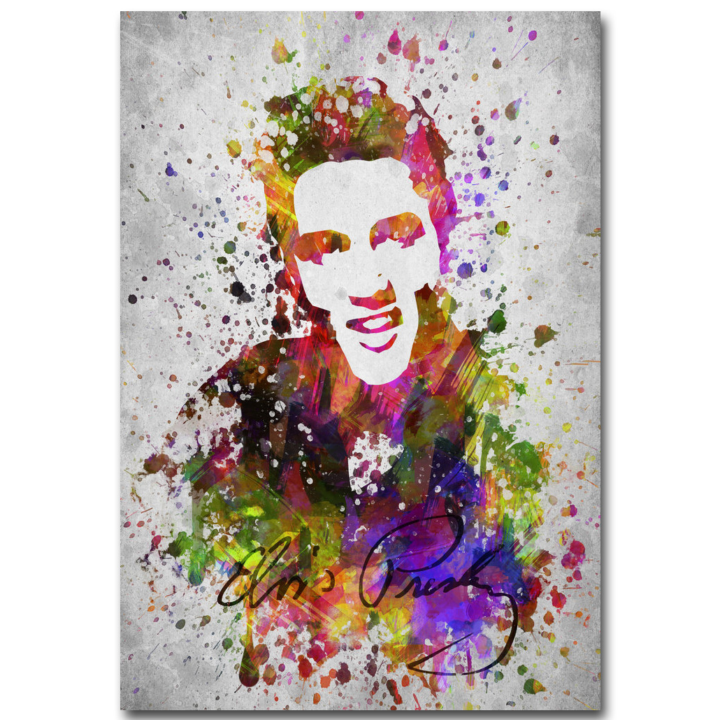 1030x1030 Elvis Presley Minimalism Art Canvas Poster Print Music Rapper Star