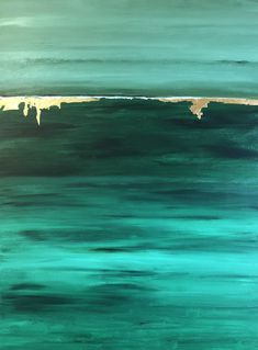 235x319 Emerald Green Watercolor Iii Abstract Art Green