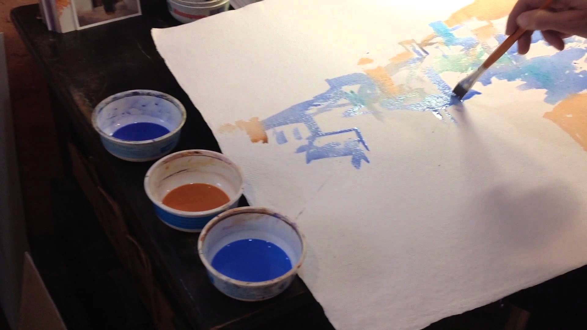 1920x1080 Painting An Emotional Watercolour By Klaus Hinkel