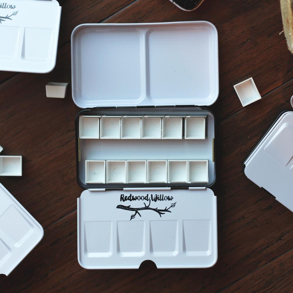 1000x1000 Empty Watercolor Palette