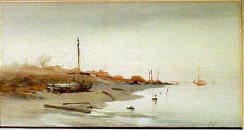 500x267 F. (Frank) F. English Watercolor