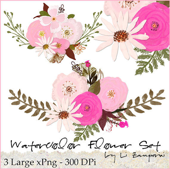 570x569 Watercolor Flower Image Royalty Free Png