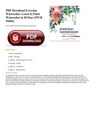 320x452 Everyday Watercolor Learn To By Sams