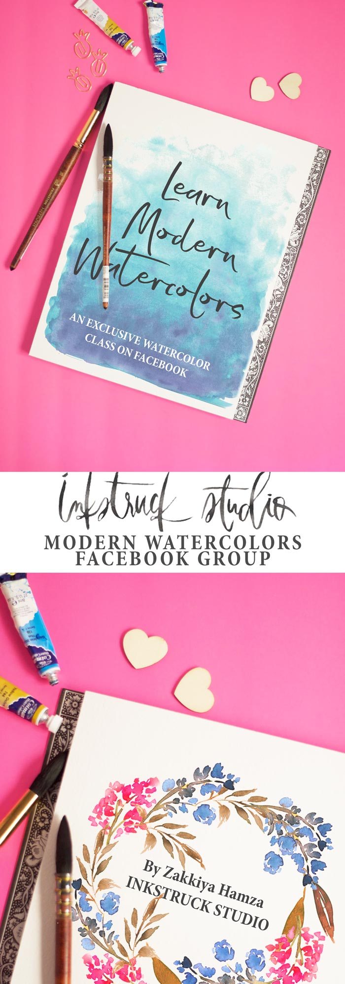 700x1992 Learn Watercolors Facebook Group Inkstruck Studio