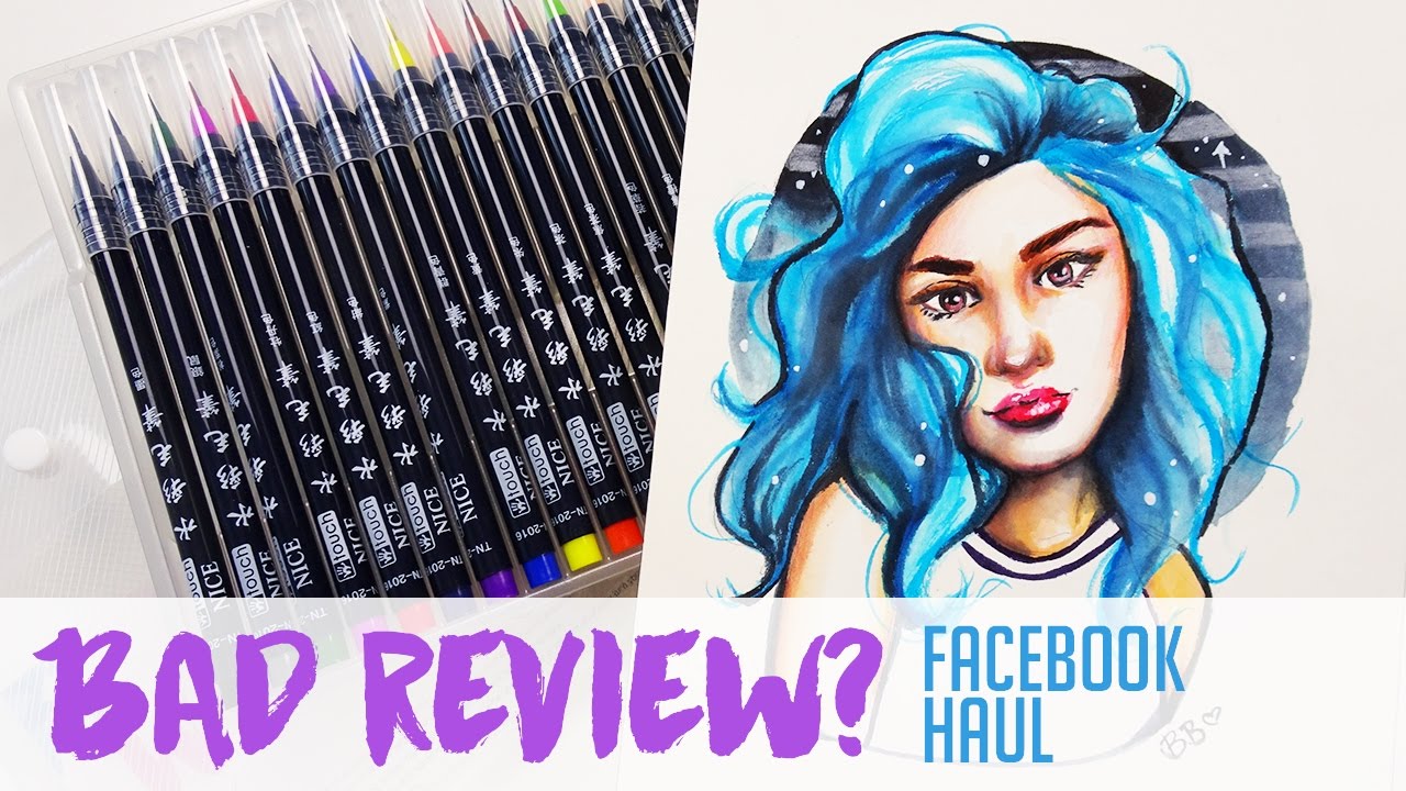 1280x720 Watercolor Brush Pen Review