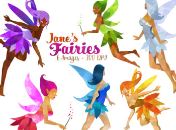 350x258 Watercolor Fairies Clipart By Digitalartsi Teachers Pay Teachers