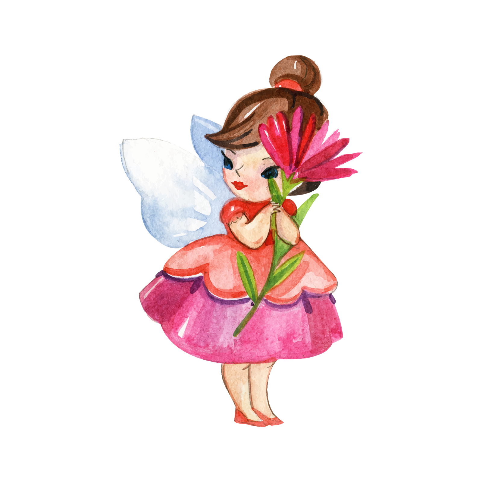 1600x1600 Disney Fairies Fairy Watercolor Painting Cartoon