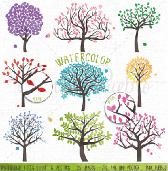 344x350 Watercolor Tree Silhouettes Clipart Clip Art, Family Tree Clipart