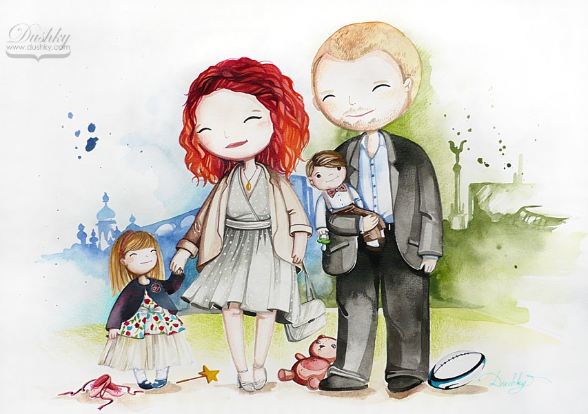 853x600 A Family Portrait