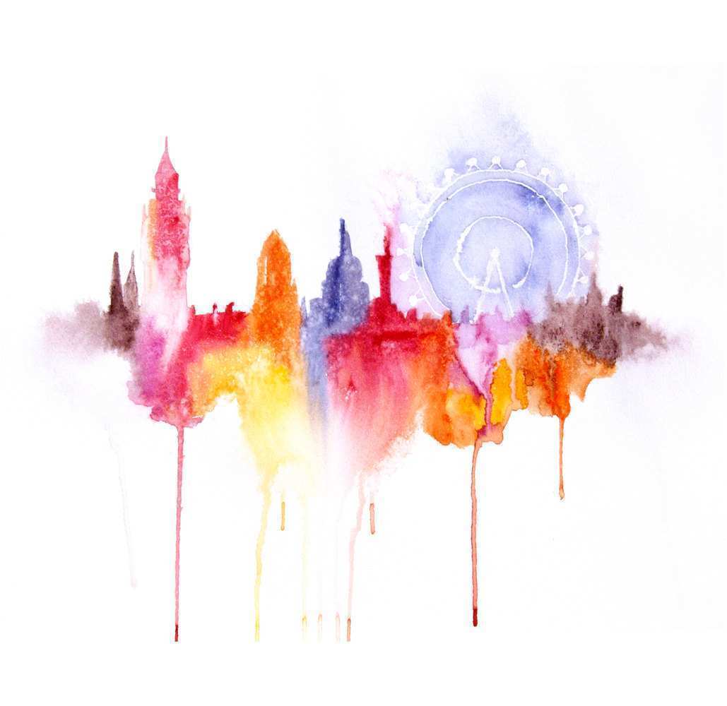 1029x1000 50 Abstract Watercolor Painting Painting Ideas