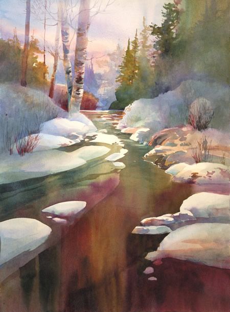 450x610 Watercolor Gallery Famous Watercolor Artist Jeanne Larson