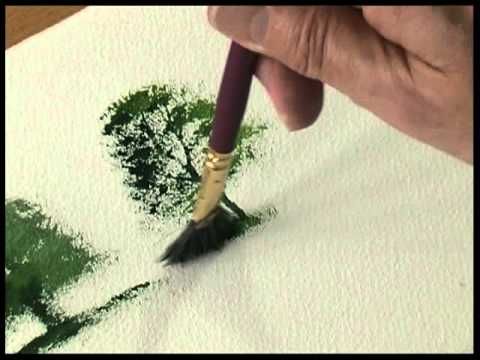 480x360 The Fan Brush Or Stippler. The Terry Harrison Painting