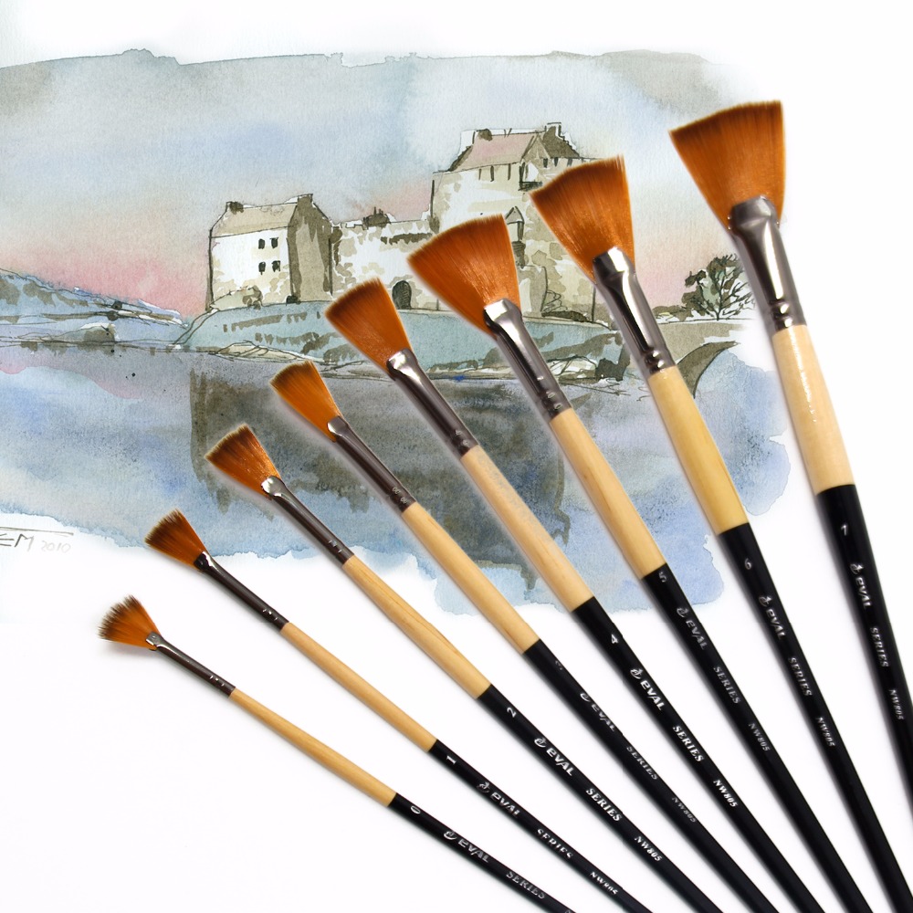 1000x1000 Buy Eval 7pcs Artist Paint Brushes Nylon Painting