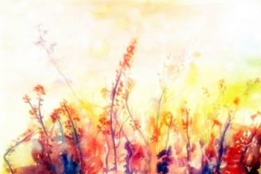 375x250 Watercolor Flowers Fantasy Painting By Lera Bolkonskaia Saatchi Art