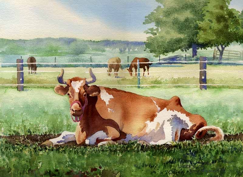 800x581 James Mann Art Farm . Life On The Farm . Giclee Farm Art Prints