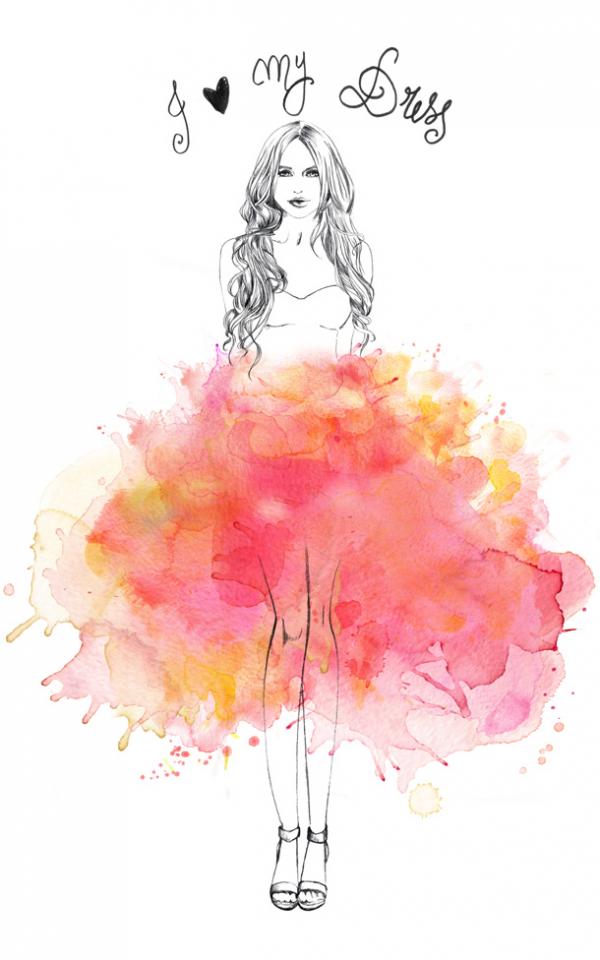 600x960 50 Beautiful Fashion Illustrations Art And Design