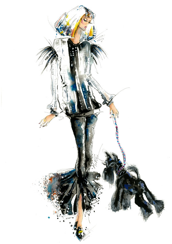 600x849 Fashion Figure Drawing The Stylized Body