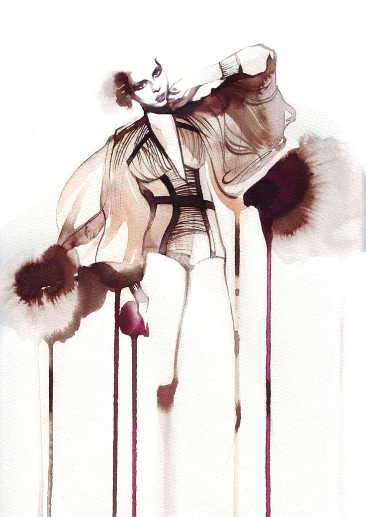 736x1040 Fashion Illustrationpetra Dufkova Fashion And Style Illustrator