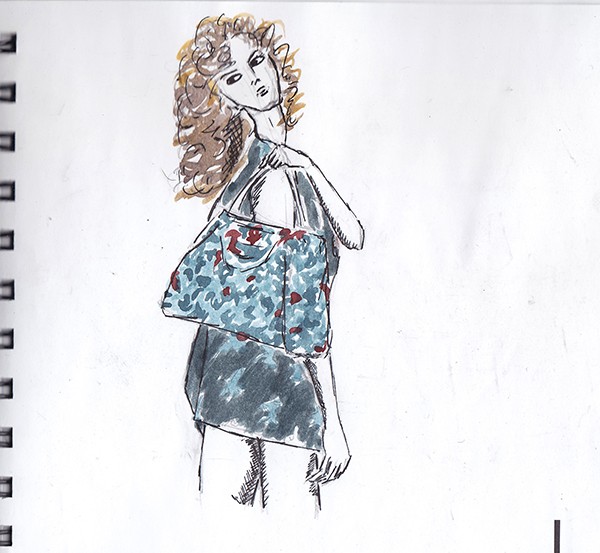 600x553 Fashion Watercolor Illustrations