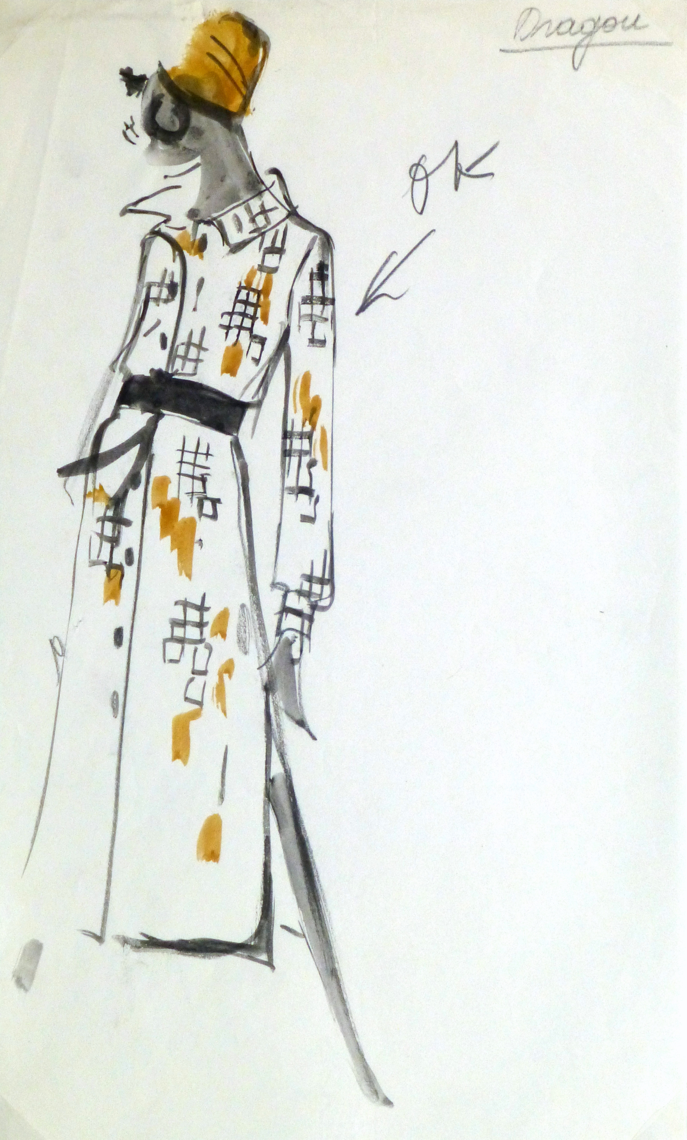 2307x3827 Rt Watercolor Fashion Sketch