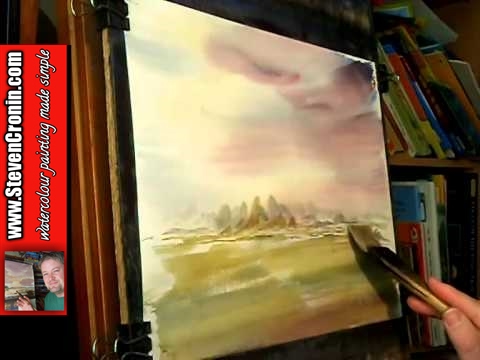 480x360 Watercolour Painting Tutorial