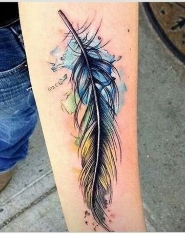 379x480 50 Breathtaking Watercolor Tattoos Tattoos