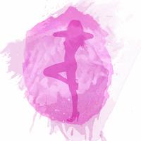 200x200 Watercolor Silhouette Free Vector Art
