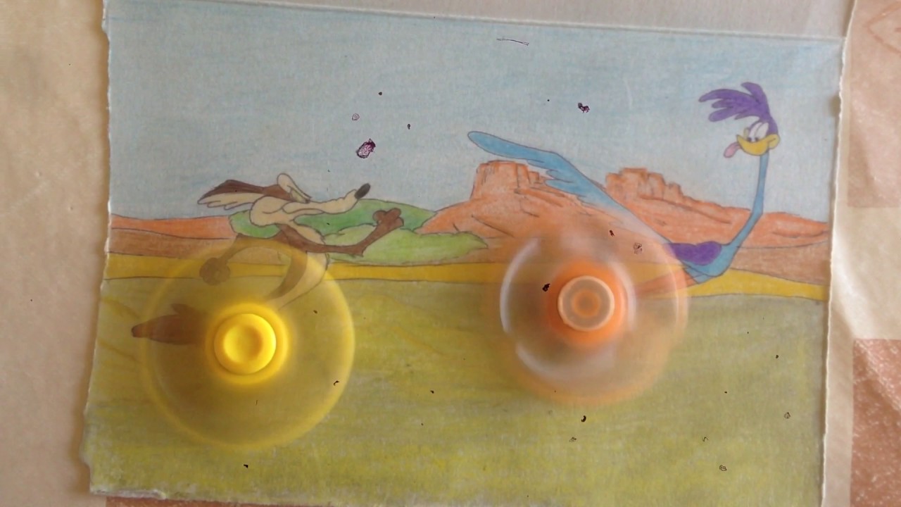 1280x720 Fidget Spinner In Road Runner Amp Willy Coyote