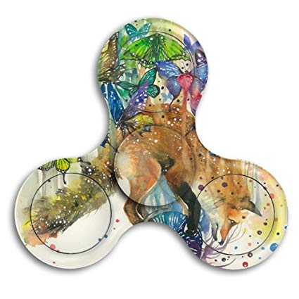 425x425 Benntoyo Fidget Spinner Watercolor Animal Fox