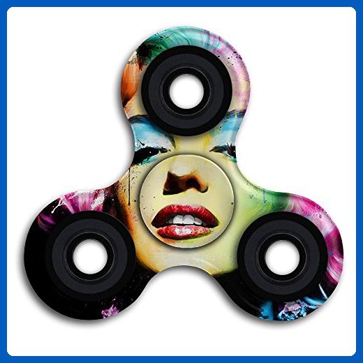 520x520 Watercolor Marilyn Monroe Hand Fidget Spinner Steel Finger Toy
