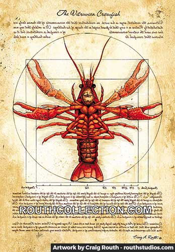 348x500 Routh Studios Craig Fleur De Lis Southern Fine Art