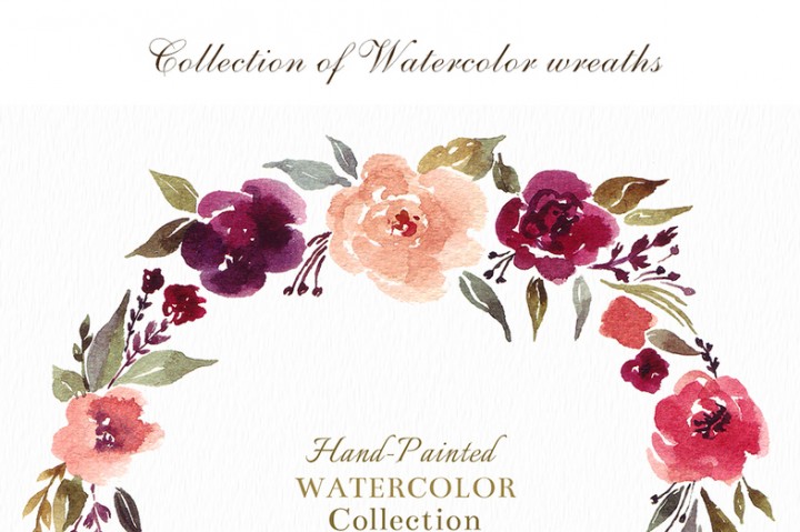 Watercolor Floral Border Paper Printable at GetDrawings | Free download