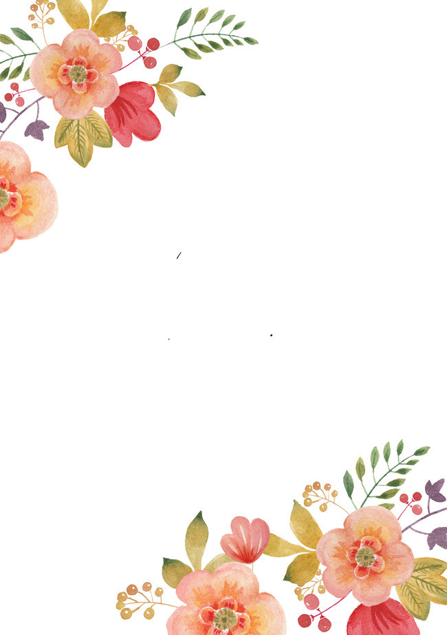 650x922 Posters Floral Watercolor Background, Watercolor, Flowers, Retro