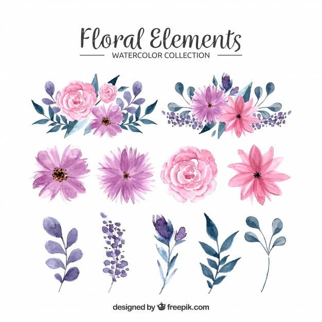626x626 Aquarelle Flowers Vectors, Photos And Psd Files Free Download