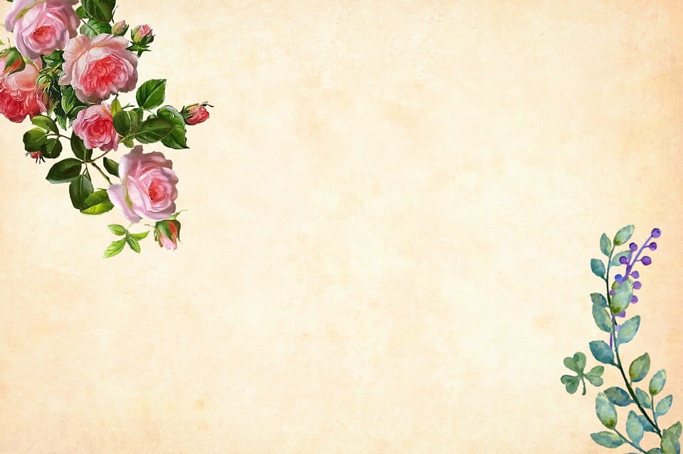960x638 Free Photo Floral Watercolor Background Border Flower