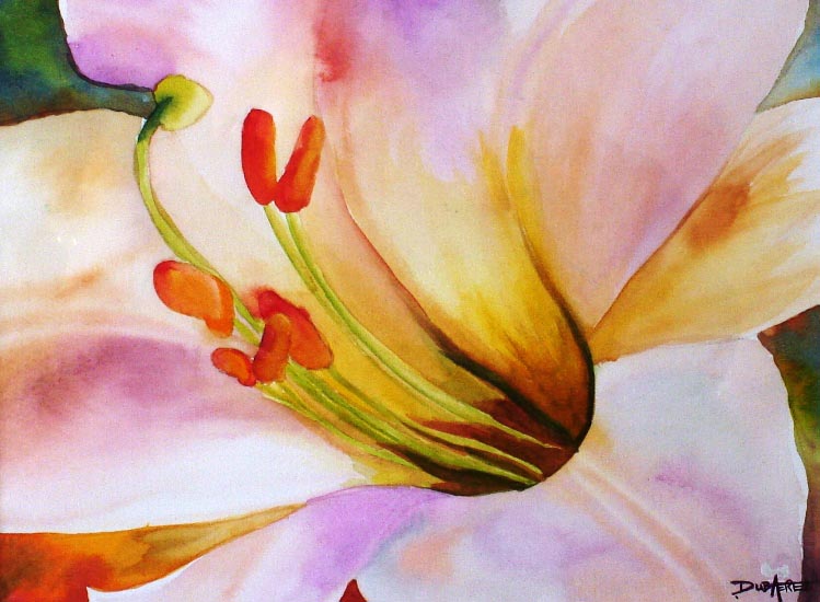 749x550 Flowers Watercolor Painting Artworks Of This Professional Artist