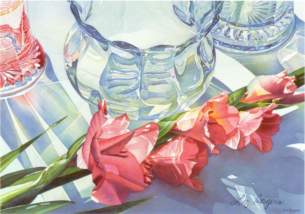 1019x715 Flower Watercolors