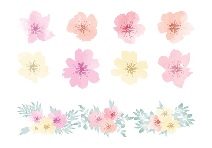 700x490 Watercolor Flower Free Vector Art 8,557 Free Amp Beautiful Files