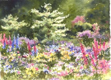 456x331 Watercolor Gardens