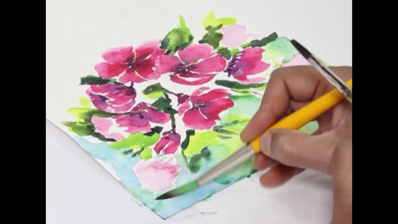 1280x720 Watercolor Demonstration