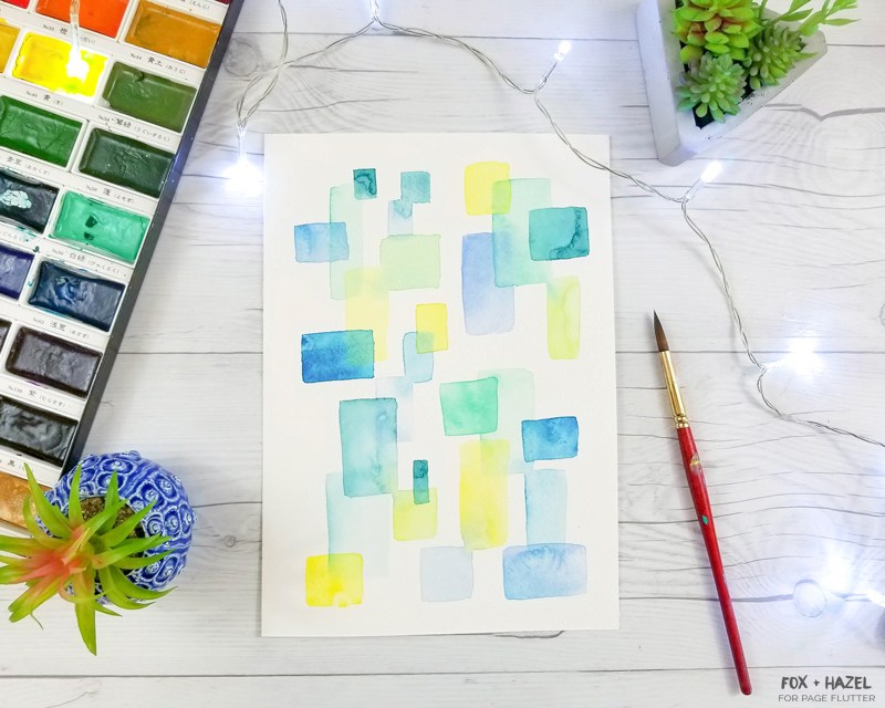 800x640 Easy Abstract Watercolor Painting For Beginners