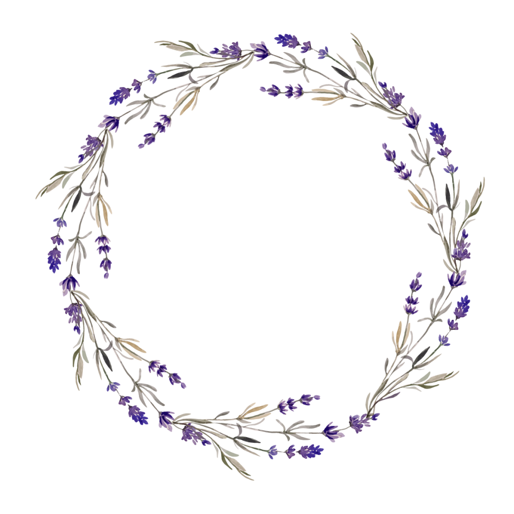 1024x1024 Watercolor Flower Wreath Png