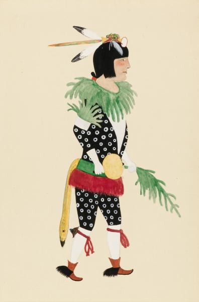 396x600 Flute Dancer Smithsonian American Art Museum