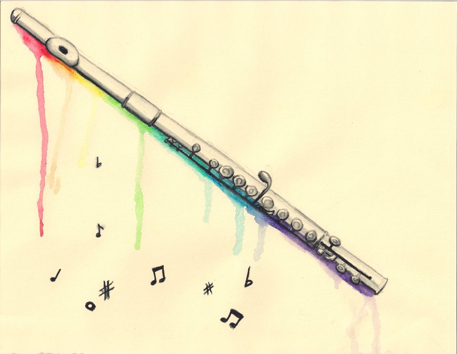 900x697 Flute By ~immapiratellama On We Heart It