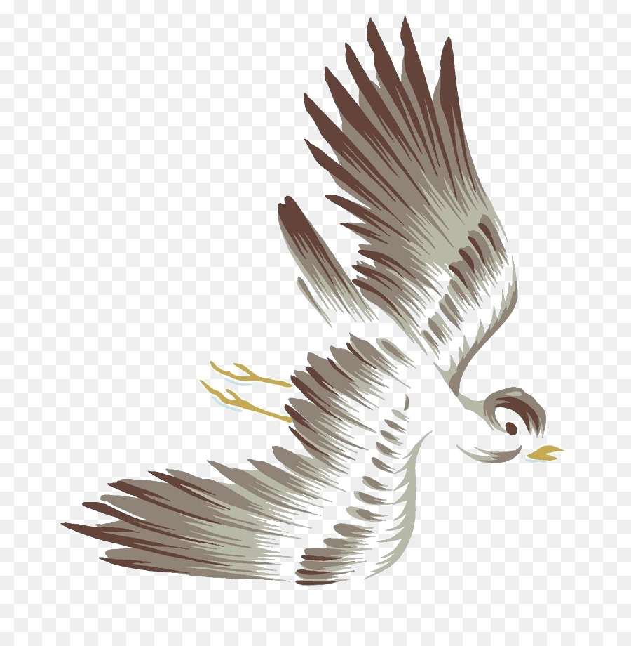 900x920 Bird Flight Watercolor Painting