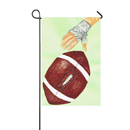 425x425 Jagfhhs Watercolor American Football Polyester Garden
