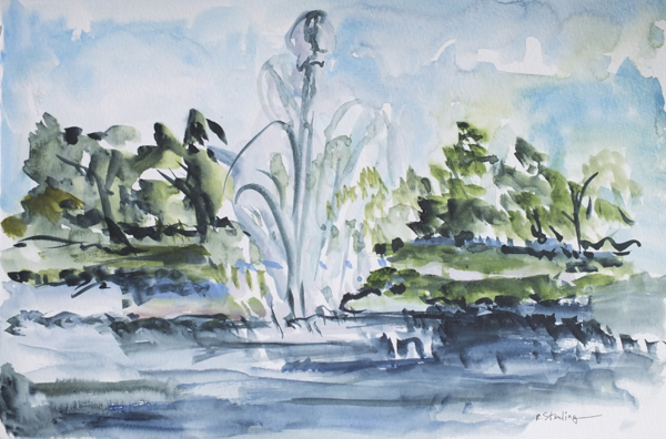 600x396 Landscape Artists International Smith Fountain