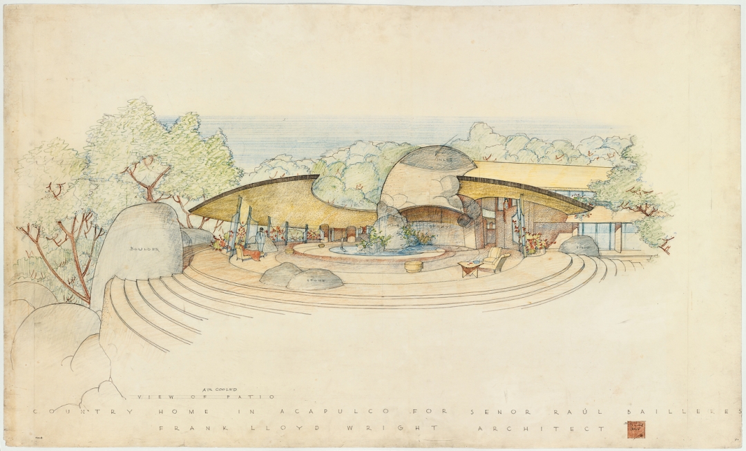 1080x653 Icons And Oddities From The Massive Frank Lloyd Wright Archive