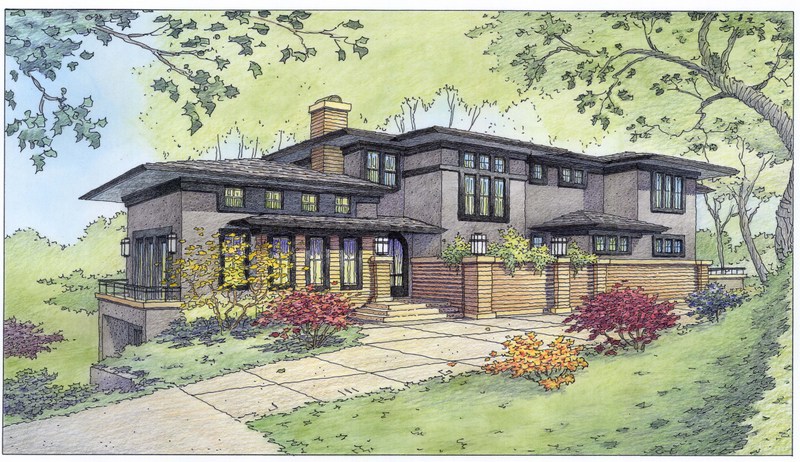 800x462 Architectural Rendering Of Residential Design Inspired By Frank